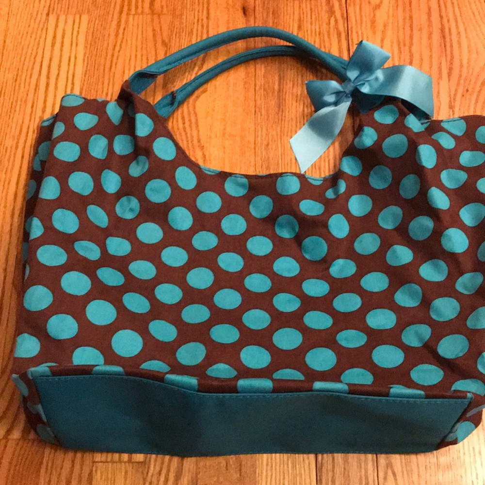 Polka Dot Tote Bag